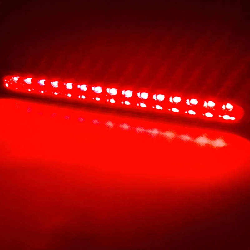 2Pcs Universal 15 LED Trailer Light Bar 12V 24V Camion Brake Light with Turn Signal Lights for Volvo Truck Pickup Boat