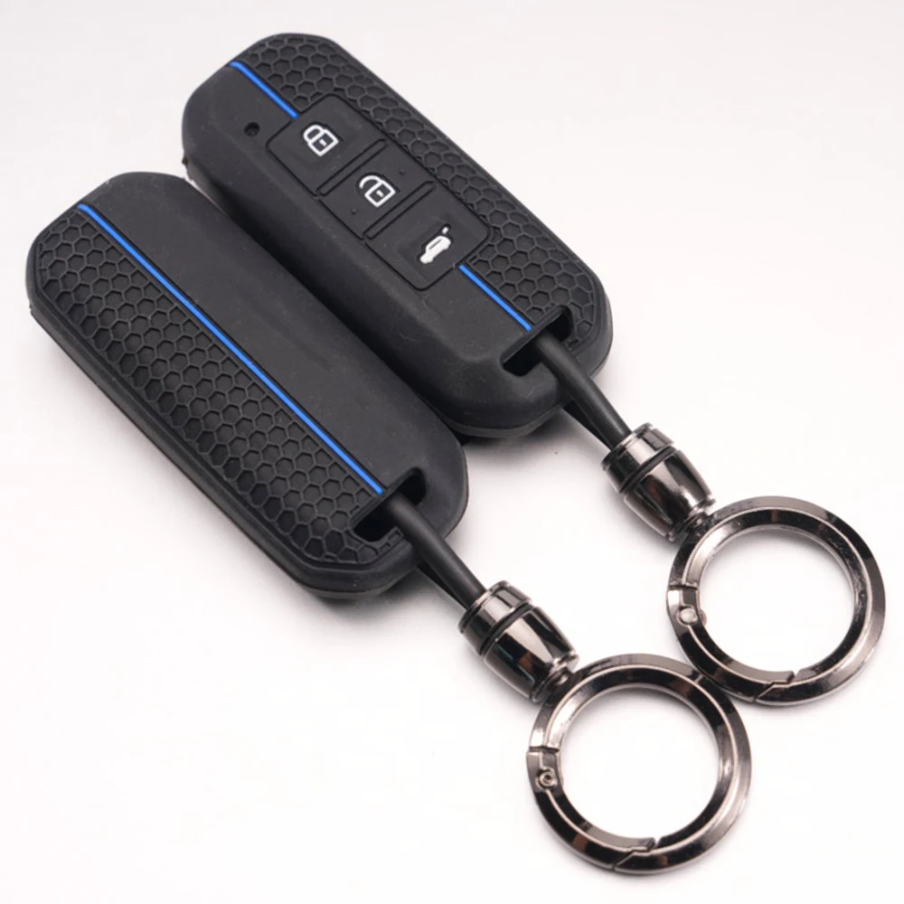 Protective Key Cover With Wrist Strap For Chevrolet Captiva Turbo Groove Blazer Enjoy Optra For Baojun 510 560 730 RS-5 Slim Fit