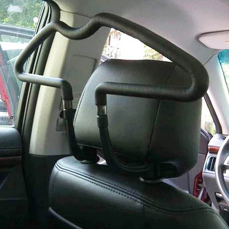 Perchas universales para abrigos de coche, reposacabezas para asiento trasero, colgador de ropa, chaquetas, soporte para trajes, estante, suministros para automóviles