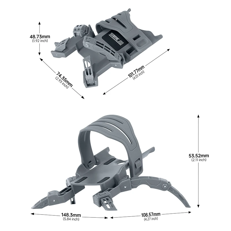 For DJI Mini 5 PRO Increased Heighten Landing Gear Folding Landing Gear Drone Accessories Cover Guard Bracket Accessories