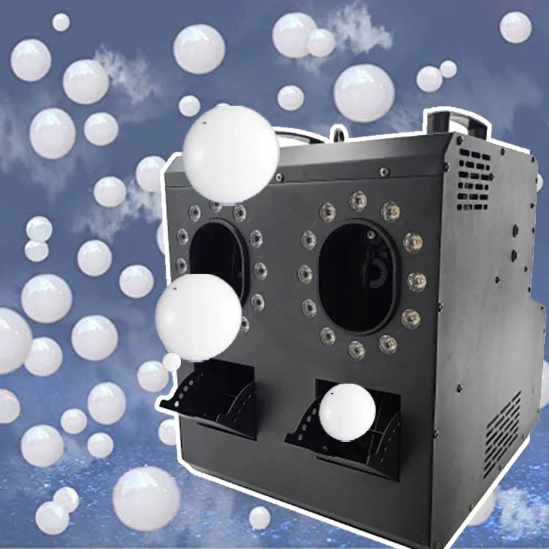 High Power Big Stage Bubble Machine 900W LED Smoke Bubble Machine For Disco Party Show