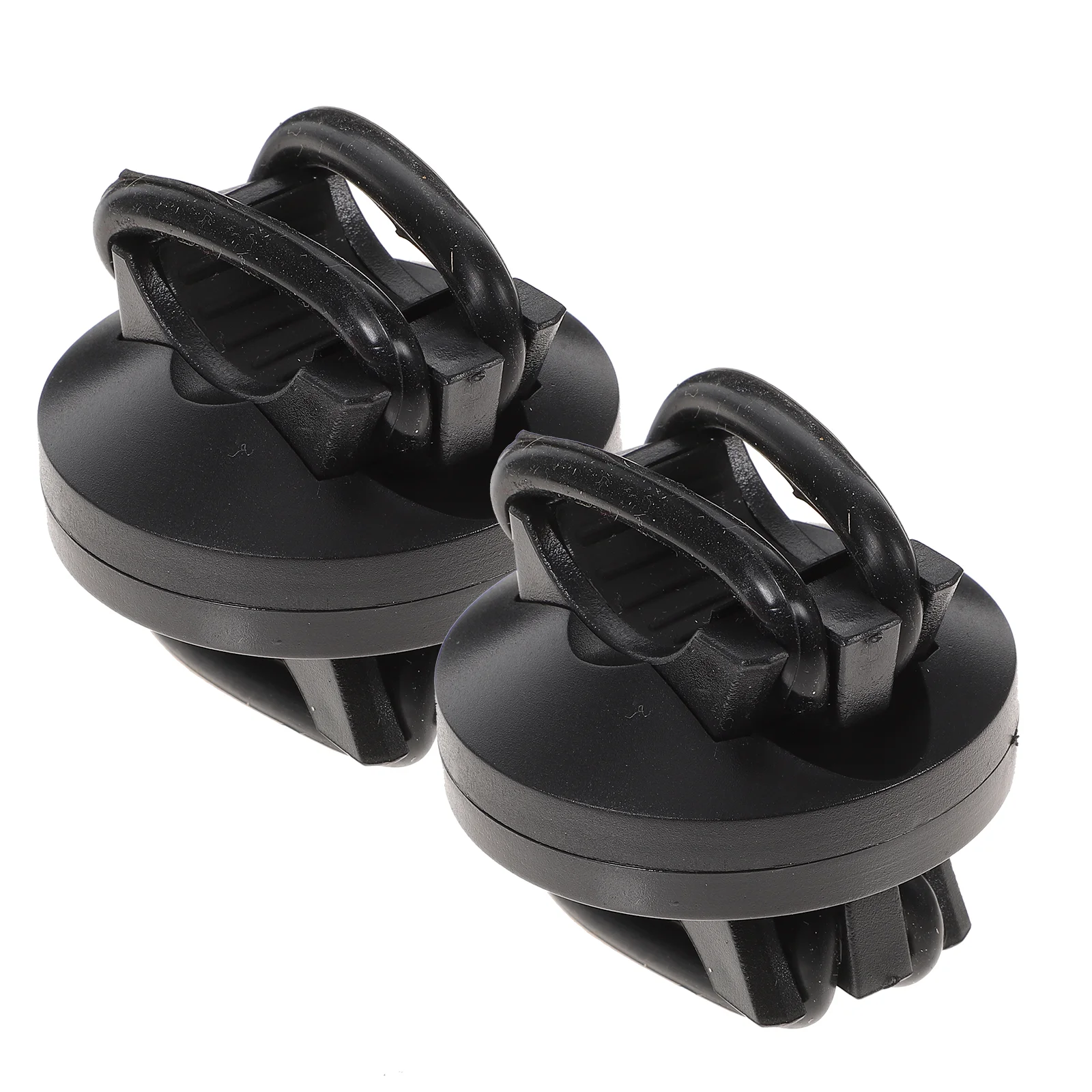 2 個 360 度調整可能な懐中電灯保持ホルダー耐久性のあるフロントライトブラケット屋外サイクリングキャンプハイキング用ブラック