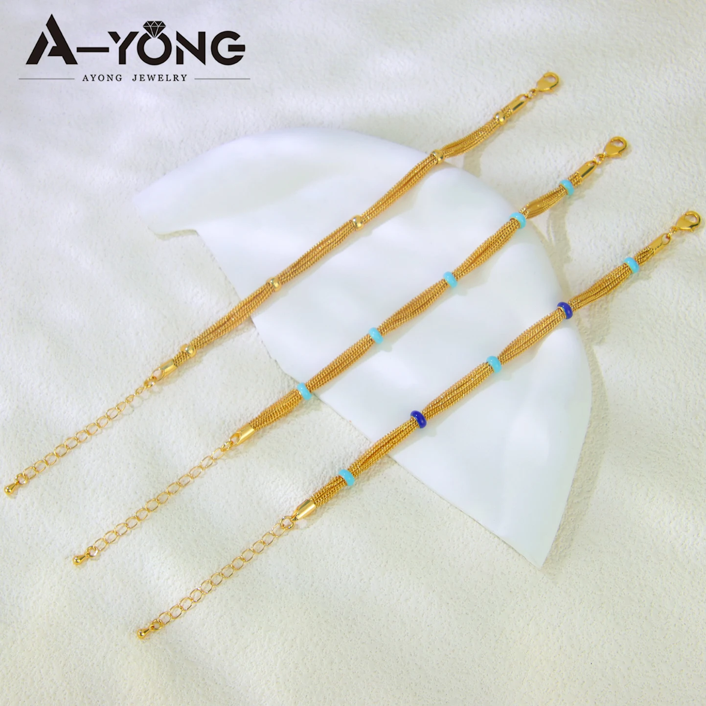 Nigerianisches Brautschmuck-Set, 21k vergoldet, arabisches Perlen-Collier, Armband, Ohrringe, Vintage-Schmuck für Frauen aus dem Nahen Osten – Detail 6