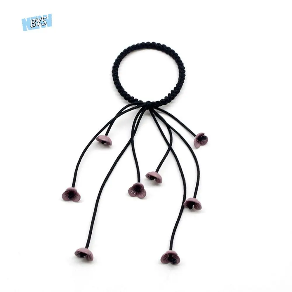 

Hair Band Handmade Women Elastic Fashion Flower Rubber Band Hair Accessories Hair Ties Hair Ropes