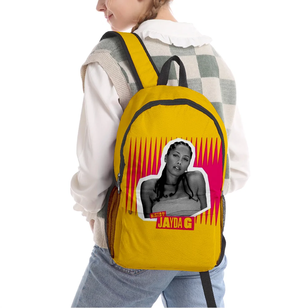 Jayda G Harajuku Merch New Anime Backpack Adult Unisex Kids Bags Casual Daypack Backpack School Bags