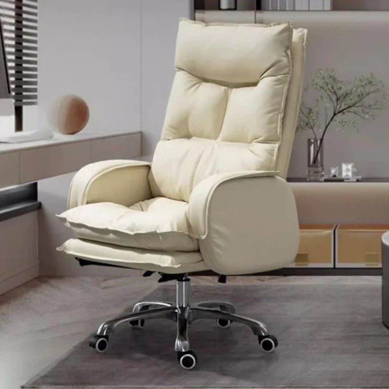 

Vanity Office Chairs Modern Computer Swivel Leather Ergonomic Relax Meditation Salon Gaming Sillon Reclinables Bedroom Furniture