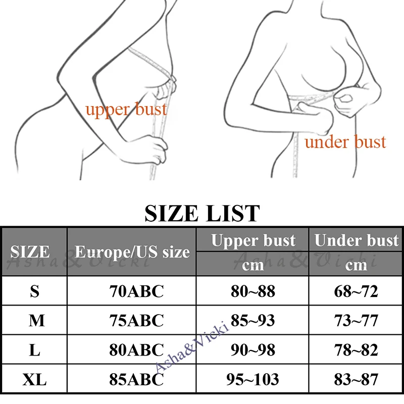 Energy Stone Women Underwear Gathered Wireless No Trace Side Ratio Adjustable Straps Breathable Holes sexy lingerie Woman Bra