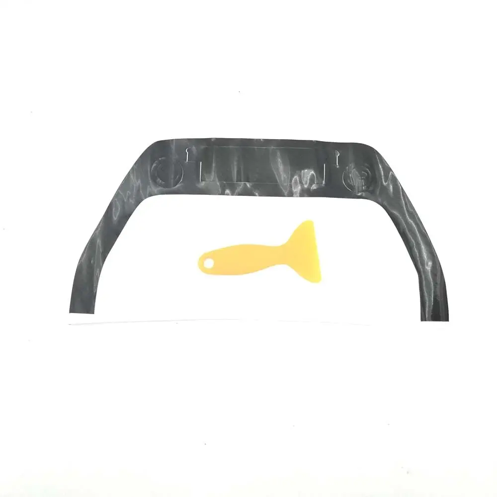 5D Carbon Fiber Look Console A/C Button Cover Trim For Toyota Corolla 2020-2024
