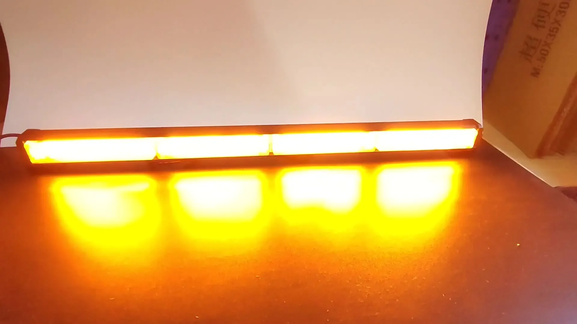 led light COB long stick light LED warning flash project roof warning light stroboscopic stick panel  led panel