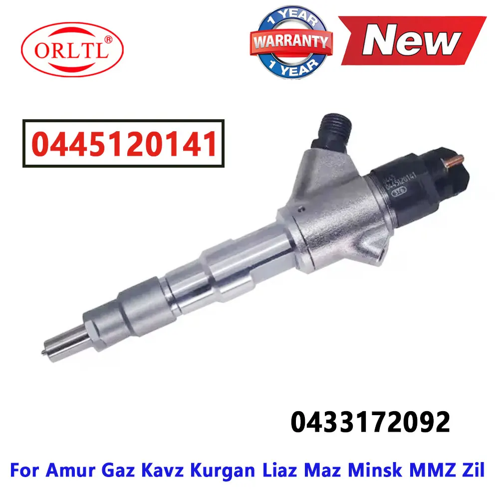 

0445120141 Diesel 0433172092 Common Rail Injector 0 445 120 141 Fuel Injector Assembly 0445 120 141 for Gaz Sadko MMZ Serie