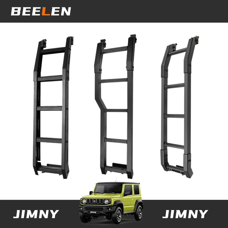 Protective Frames Car Rear Door Tail Door Ladder Protection Framework For Suzuki Jimny JB64 JB74W 2019 2020 Exterior Accessories