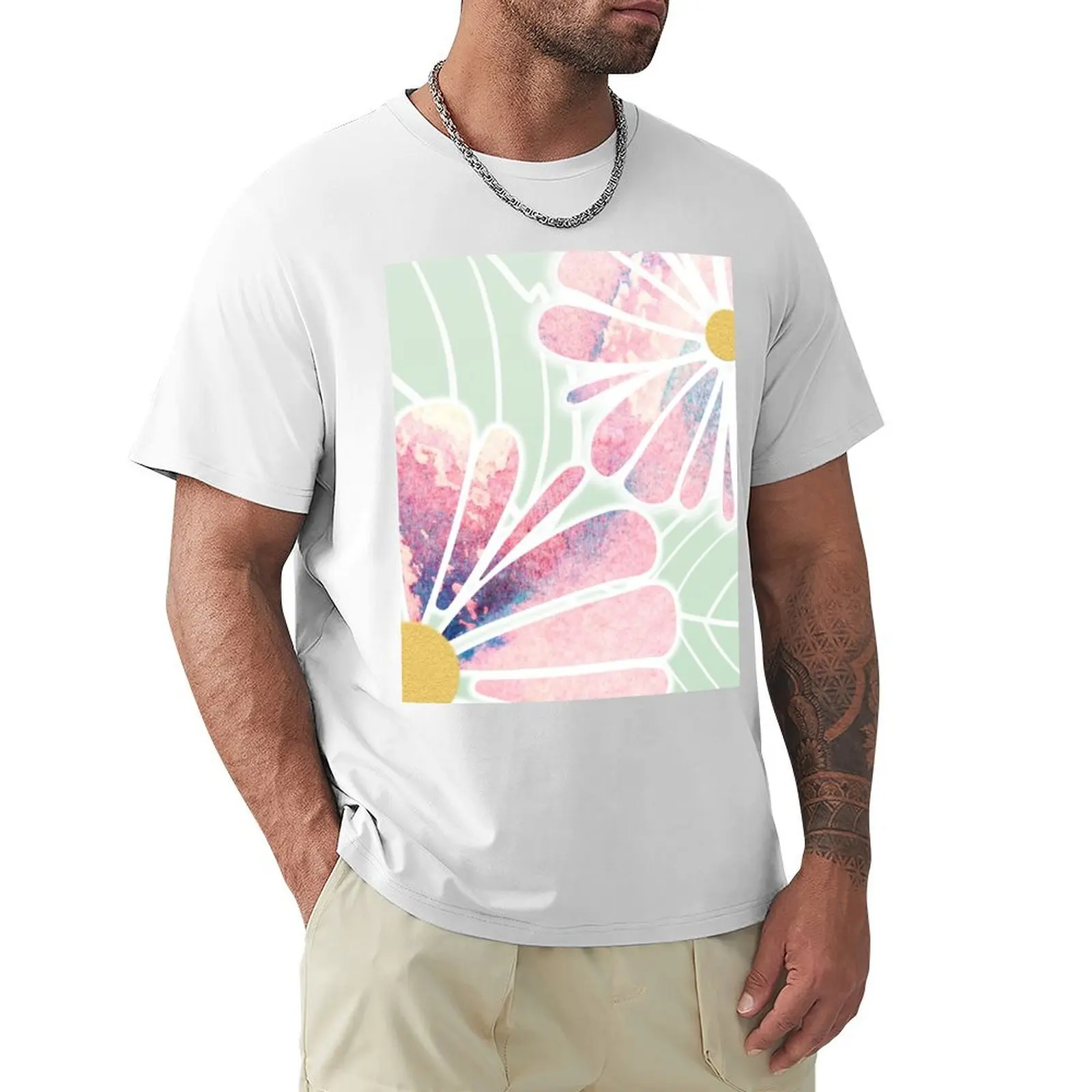 

Spring T-shirt aesthetic clothes Blouse summer top men clothings