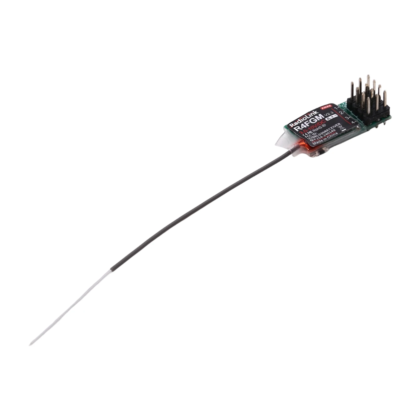 T34C Radiolink R4FGM 4-Channel Micro-Type RC Gyro Receiver for Mini RC Car for RC8XR C6GS V3 RC4GS V3 Remote Controller