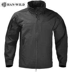 Men's Lightweight Camouflage Jackets Combat Jacket Outdoor Camping Safari Coat Windbreaker Hiking Clothes Airsoft Hooded Clothes