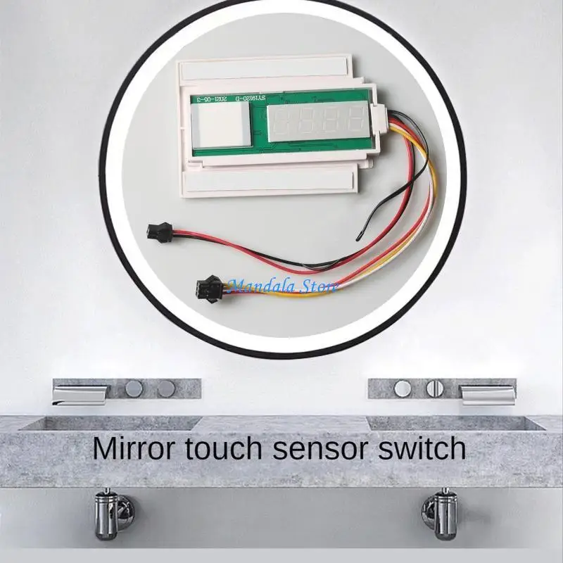 U2JC Mirror Lamp Dedicated for Touch On/off Isolated for Touch Switch for Bathroom Anti-fog Light Mirror LED Mirror