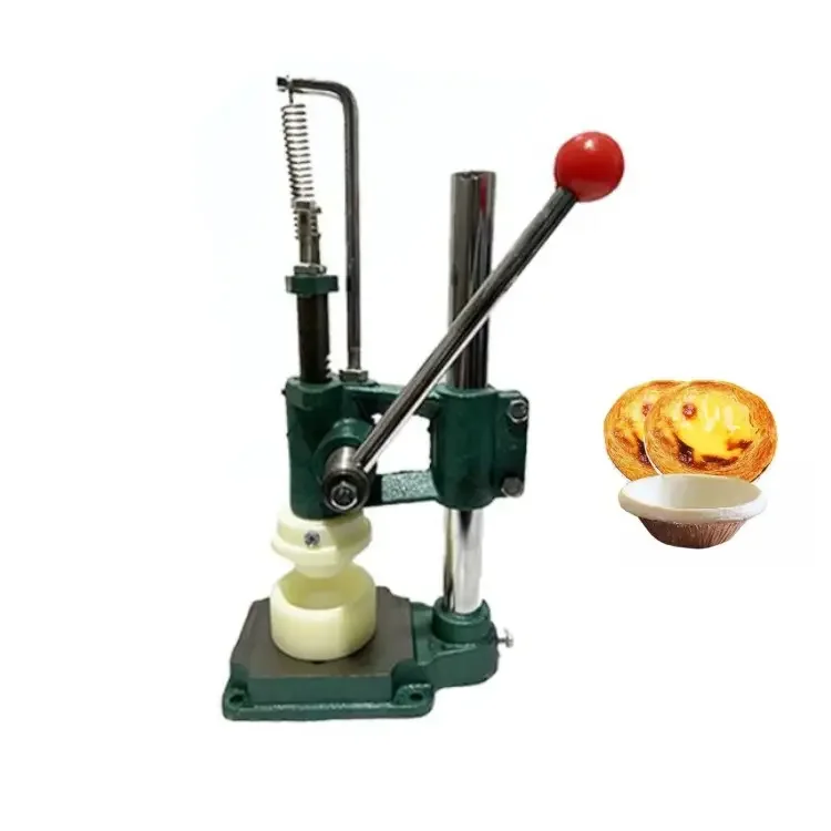 Cheap Factory Price Pie Crust Making Hand Press Egg Tart Wrapper Machine