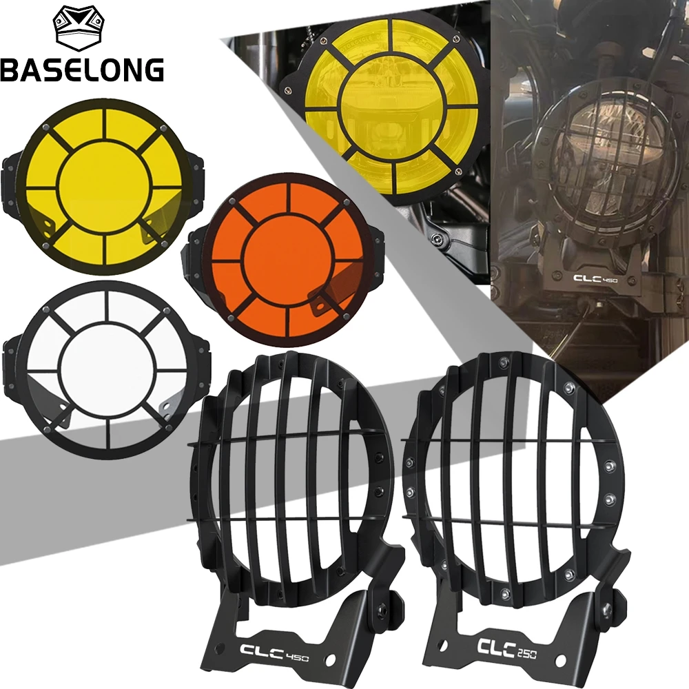 

Motorcycle Headlight Guard Cover Protector Grill FOR CFMOTO CF MOTO CLC450 Bobber 450 CL-C CLC 450 BOBBER 450CL-C 2023-2024-2025