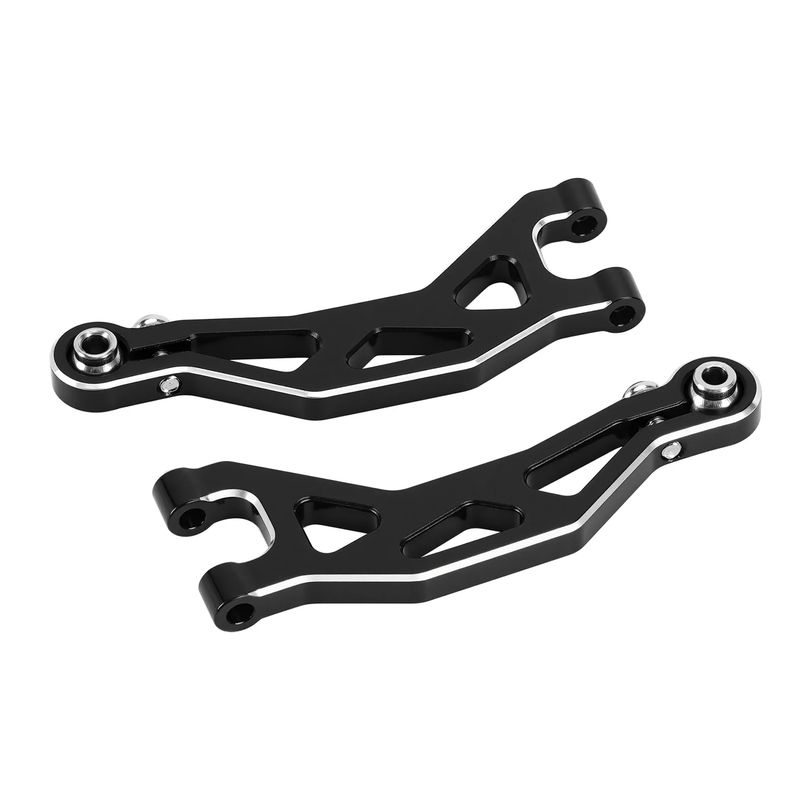 INJORA Brazos de suspensión inferiores superiores y traseros delanteros de aluminio para 1/14 Arrma Typhon Grom 1/18 Granito Grom