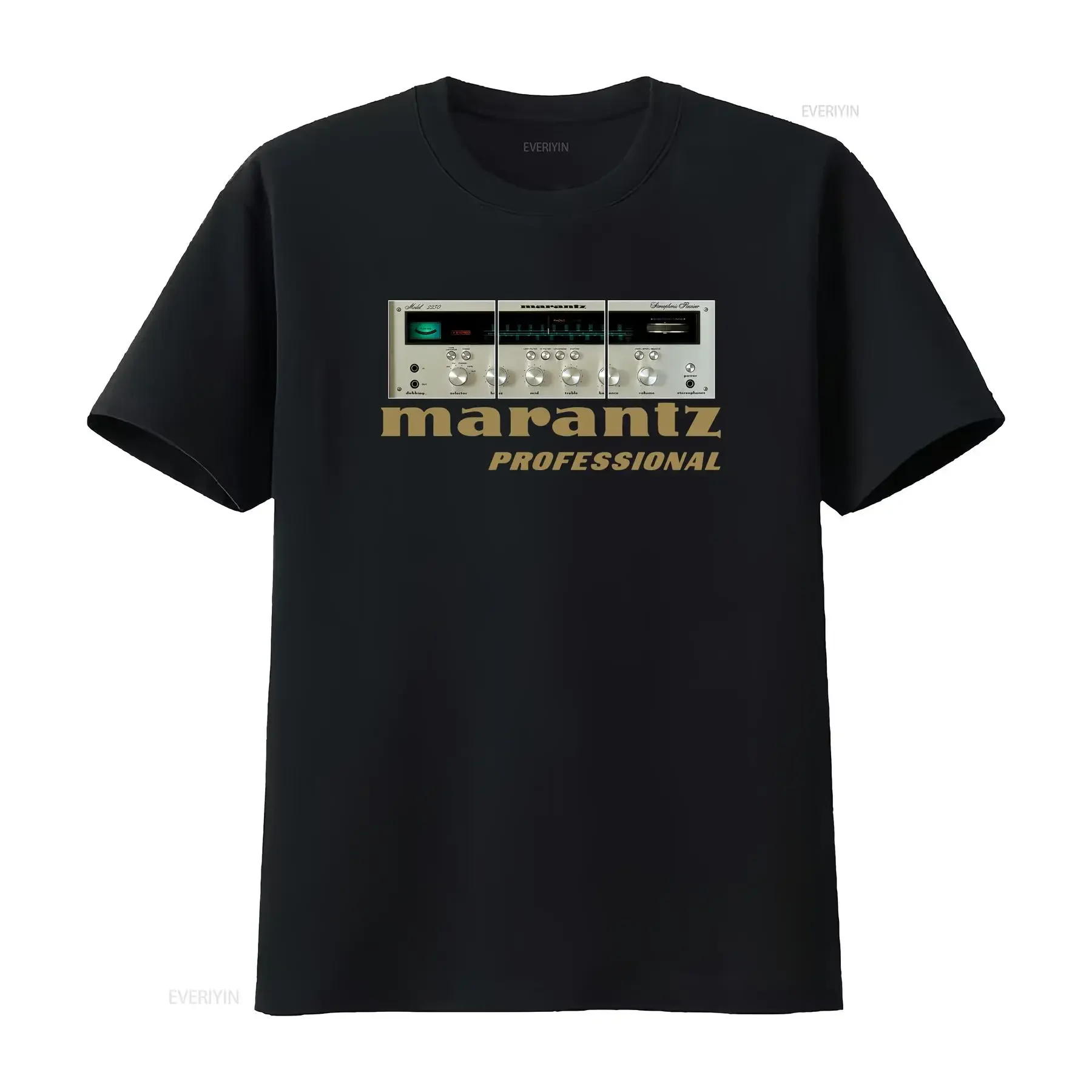 Brand New Marantz Amplifier Logo American T Shirt Funny Size S to 5XL vintage Washed Unisex streetwear Casual fashion homme