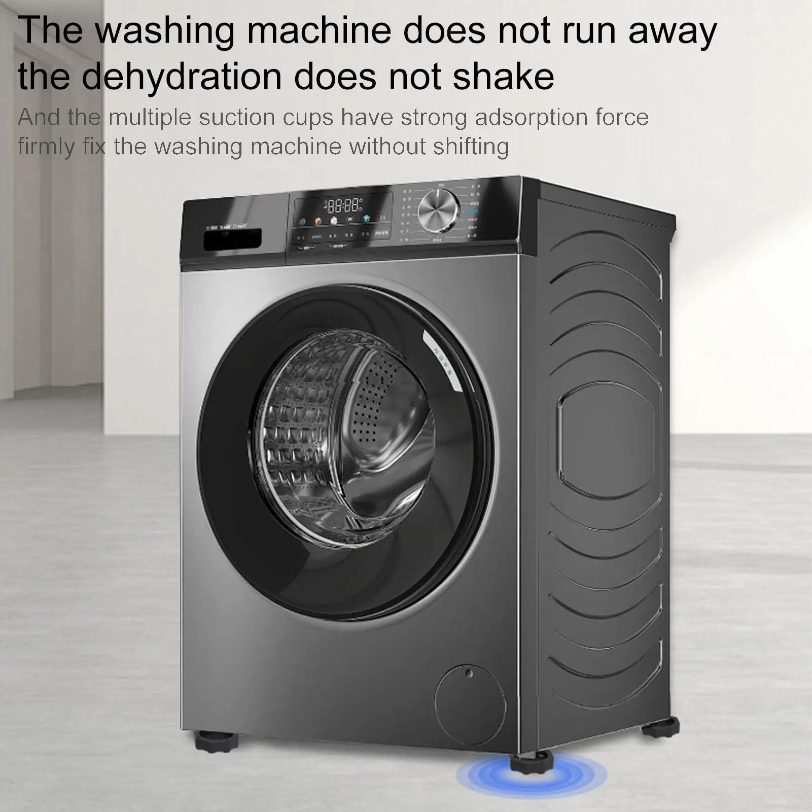

Washer Anti Vibration Pads Vibration Feet For Washing Machine & Dryer Washing Noise Cancelling 4 Piece Reduce Noise Shock