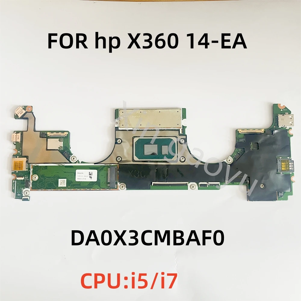 Original FOR hp X360 14-EA 14-EA1023DX Notebook Motherboard M75626-601 DA0X3CMBAF0 i5 i7 11th generation 8gb/16gb 100% Test OK