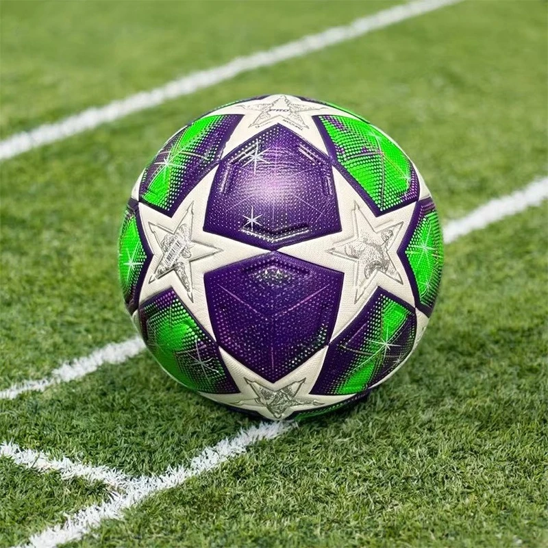 

Новый профессиональный футбольный мяч стандартного размера 5, бесшовный износостойкий мяч из искусственной кожи, размер 5, подходит для школьного тренировочного мяча, молодежные подарки