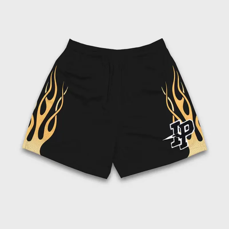 Summer Fashion New Sports Fitness Trend Quick drying Sports Running Basketball Shorts Beach Quarter Shorts