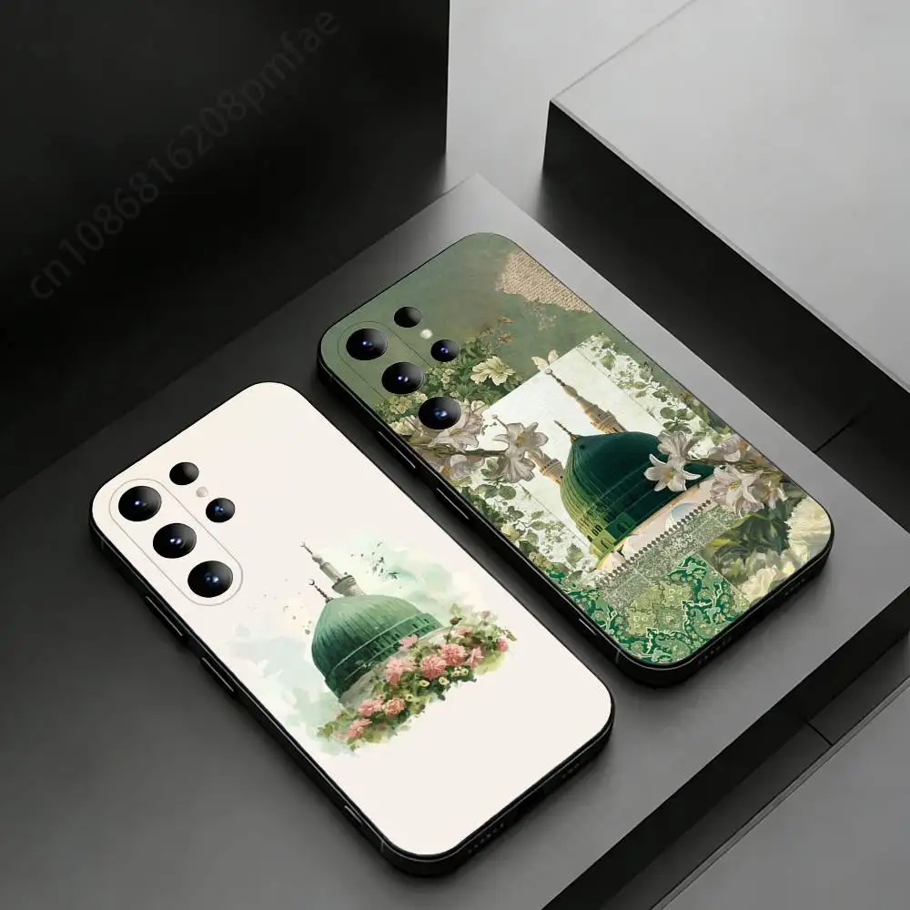 Jerusalem Building Phone case for Samsung Galaxy S24,25,26,23 22,21,S20 Plus Ultra FE soft fundas cases