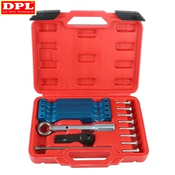 Timing Tool Set Nokkenas Timing Uitlijning Gereedschappen Voor Mercedes Benz M157 M276 M278 Met T100 En Injector Removal Tool Puller