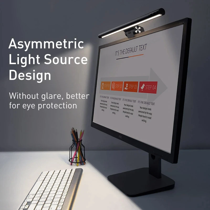 LED Computer Light Screen Light Stepless Dimming Reading Light Desk Lamp USB Lamp RGB Backlight Monitor Light Bar Office Light