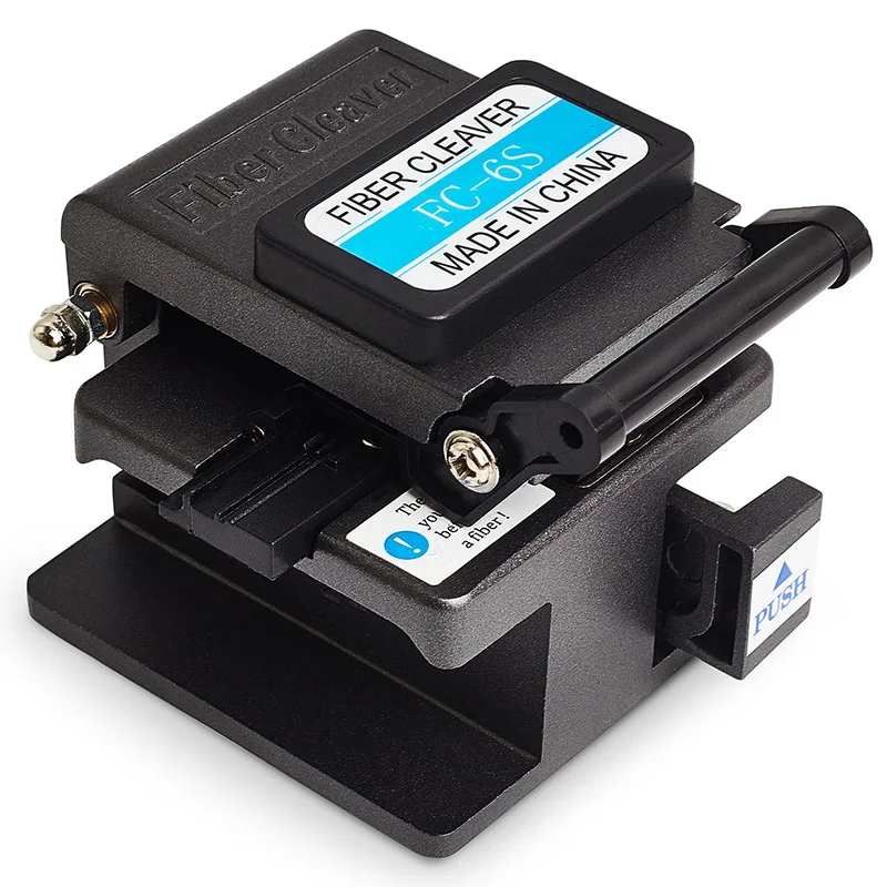 VANDESAIL FC-6S Optical Fiber Cleaver | FTTH Cold Connection Tool with Auto Return Blade | Fiber Optic Cutter