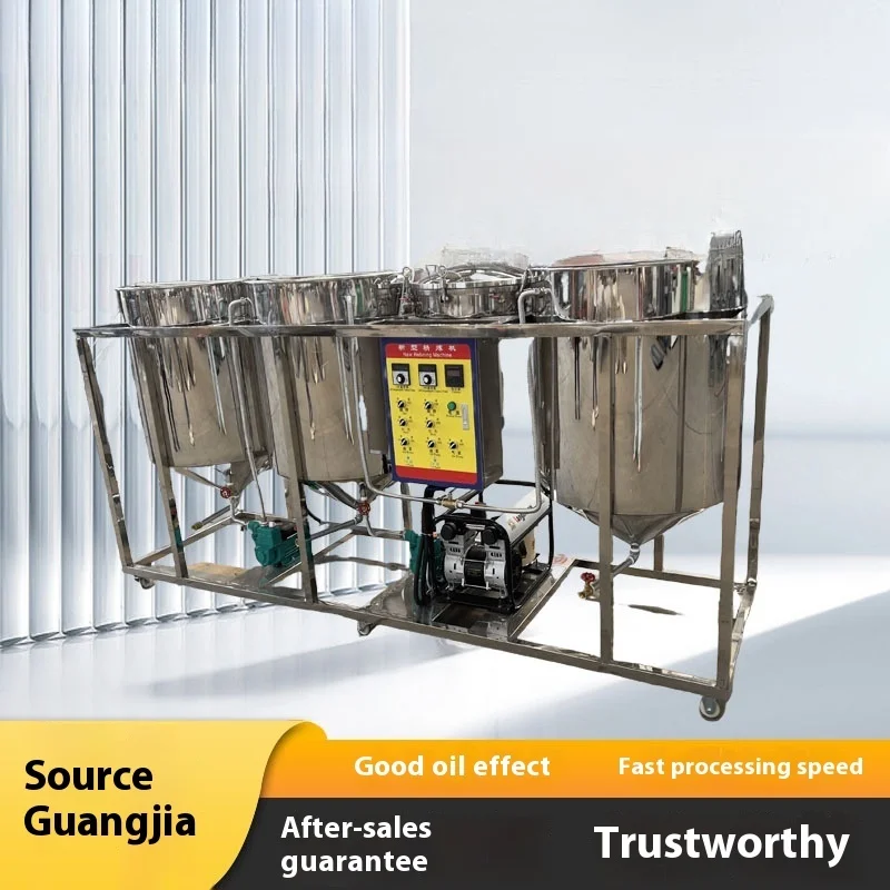 Small Equip, New Type Tea Seed Pressure Pressing And Refining Production Line, Complete Set Of Cold Pressed Walnut Oil 2025