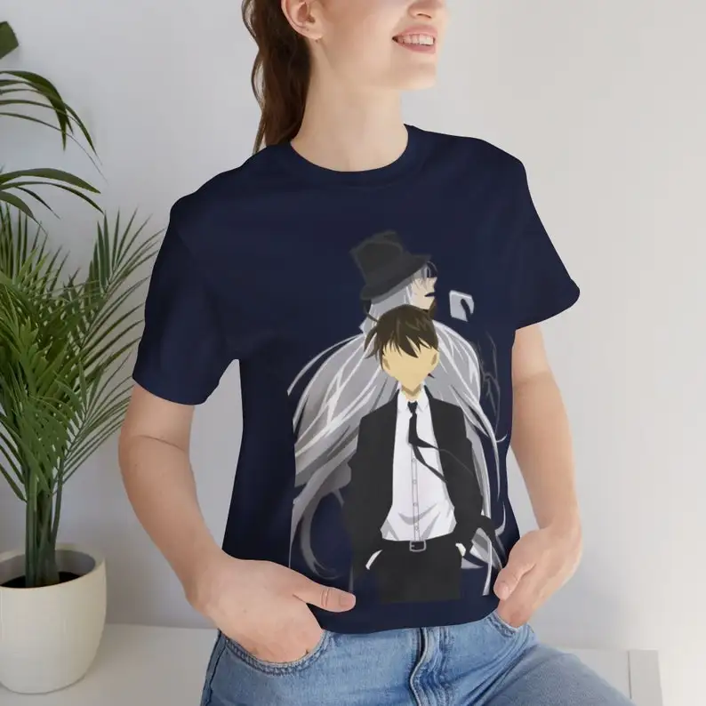 Case Closed: Shinichi and Gin - Unisex Jersey Short Sleeve Tee