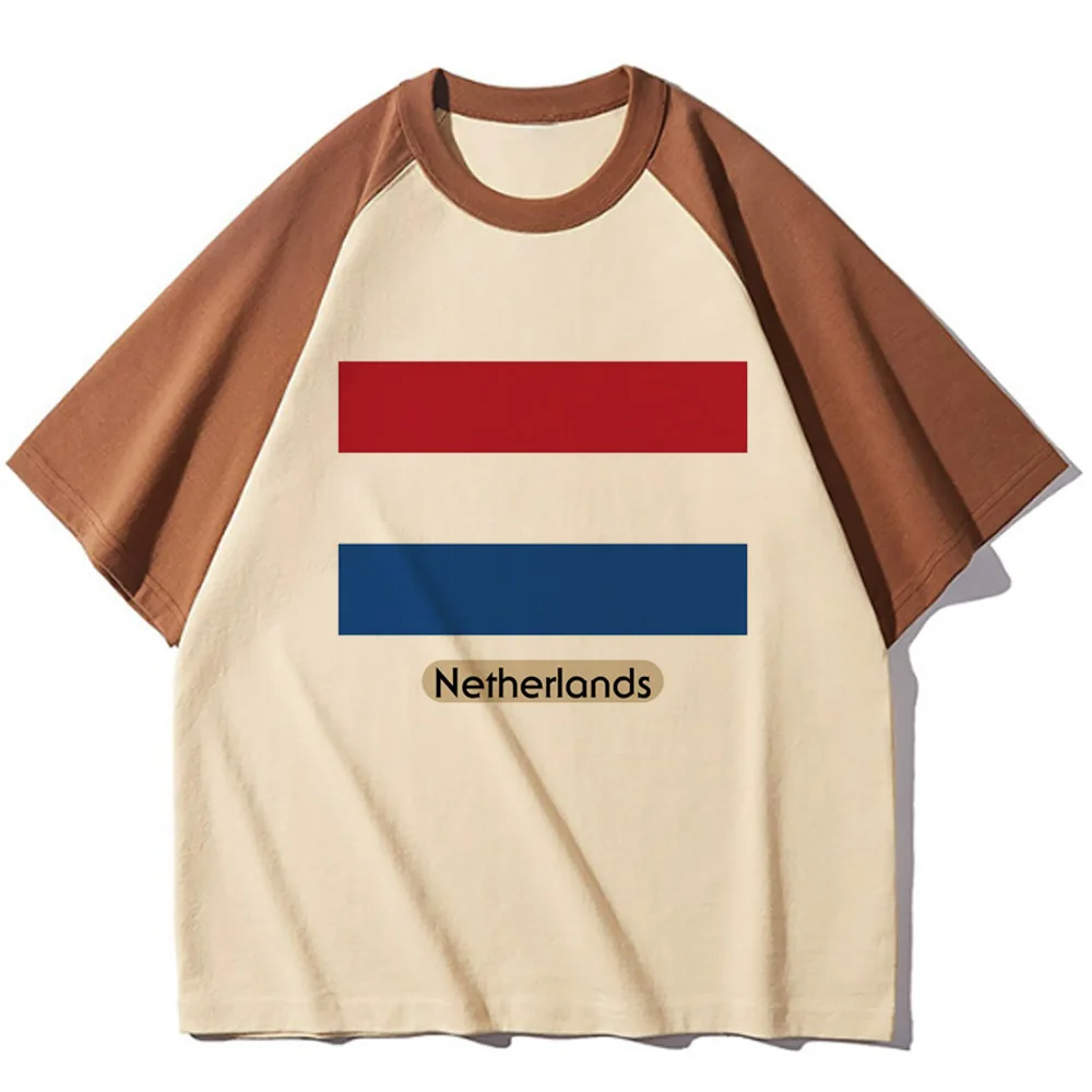 the Netherlands Tee women patterned t-shirts girl graphic Japanese comic clothes