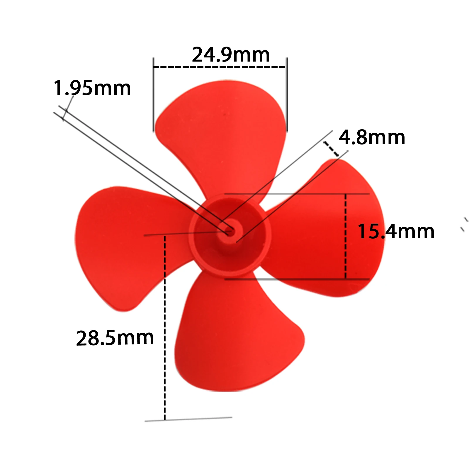 Zestaw 20 zestawów silników prądu stałego, Mini elektryczny silnik hobbystyczny 3V -12V 25000 obr./min silny magnetyczny z wałkiem 2mm 4 łopatki 40mm