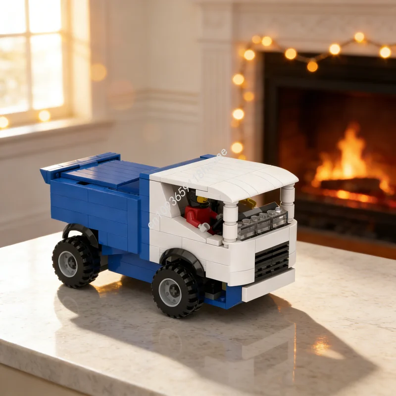 

288pcs MOC City Champions KAMAZ Truck Model Building Blocks Architecture Creative Idea Education Toy Brick Christmas Gift Kids