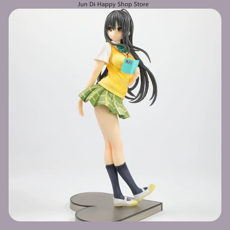22cm To Love-Ru Yui Kotegawa Rückblick-Pose Anime-Figur Modell Statue Sammlerstück Desktop-Dekoration Ornament Spielzeug Geschenk