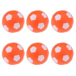 6 Pieces of Table Soccer Football Soccer Balls Made of