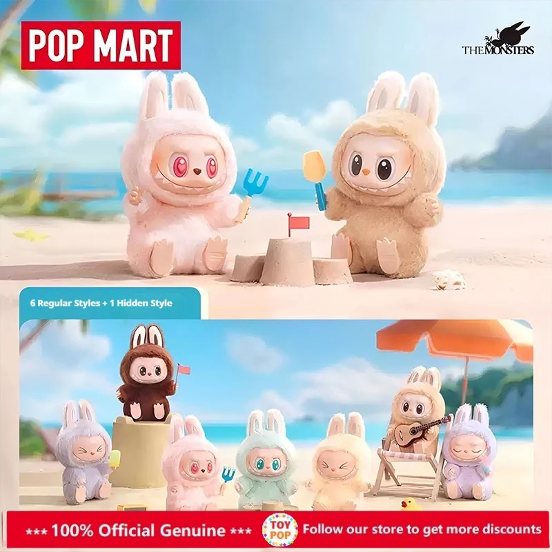 

POP MART Labubu The Monsters Have a Seat серия Blind Box Куклы Виниловая фигурка Милая Коллекционная плюшевая игрушка Подарочный декор стола для фанатов