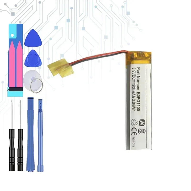 New Battery for HTC Re B0PG1100 Digital Camera Accumulator 3.8V 800mAh Replacement Batteries 3-wire +tools Warranty