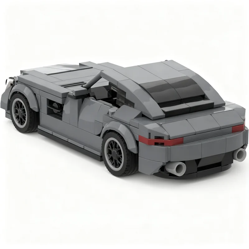 

NEW 314PCS MOC City Champions Super Car Heavy Truck Amg Gt Model Technology DIY Assembly Building Blocks Display Birthday Gift
