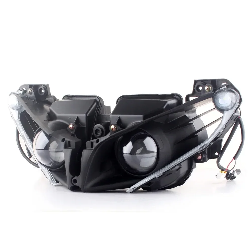 

New Motorcycle Front Headlight Lamp Assembly For Yamaha YZF-R1 2013 - 2014 Clear Lens