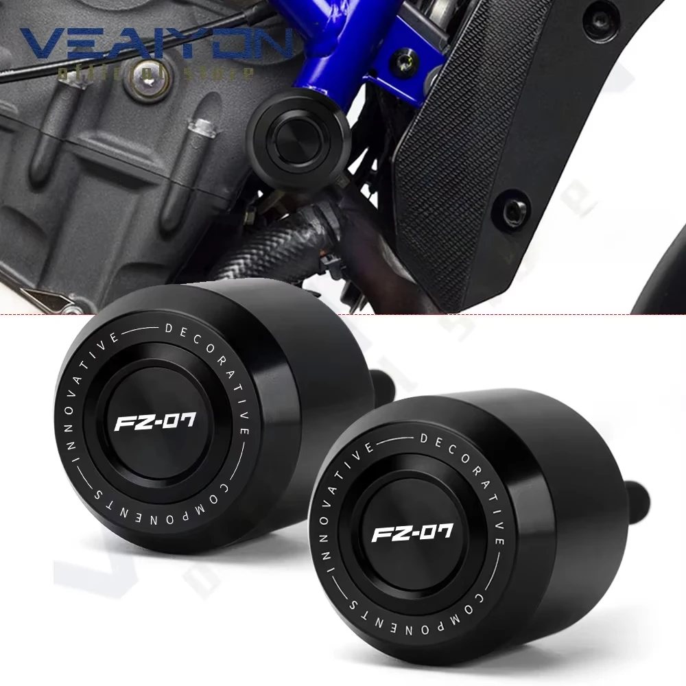 For YAMAHA FZ-07 MT07 R7 XSR700 2018 2019 2020 2021 2022 Frame Sliders Crash Protector Falling Protection Motorcycle Accessories