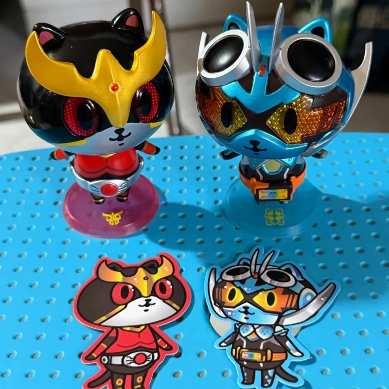 Ldcx Kamen Rider Artverse Baketan Vinyl Cat Kuuga Figure Blind Box