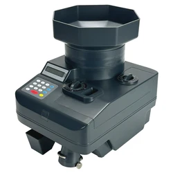High Speed Electronic Automatic Coin Counter Sorter for Multi Coins Counting Machine with LED Display