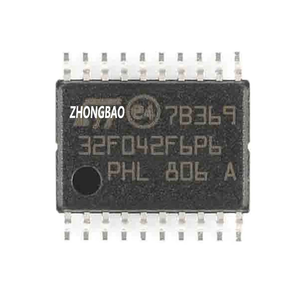 1ชิ้น/ล็อต STM32F042F6P6 IC MCU 32BIT 16KB แฟลช20TSSOP 32F042 STM32F042 TSSOP-20ที่ดีที่สุดคุณภาพสต็อก