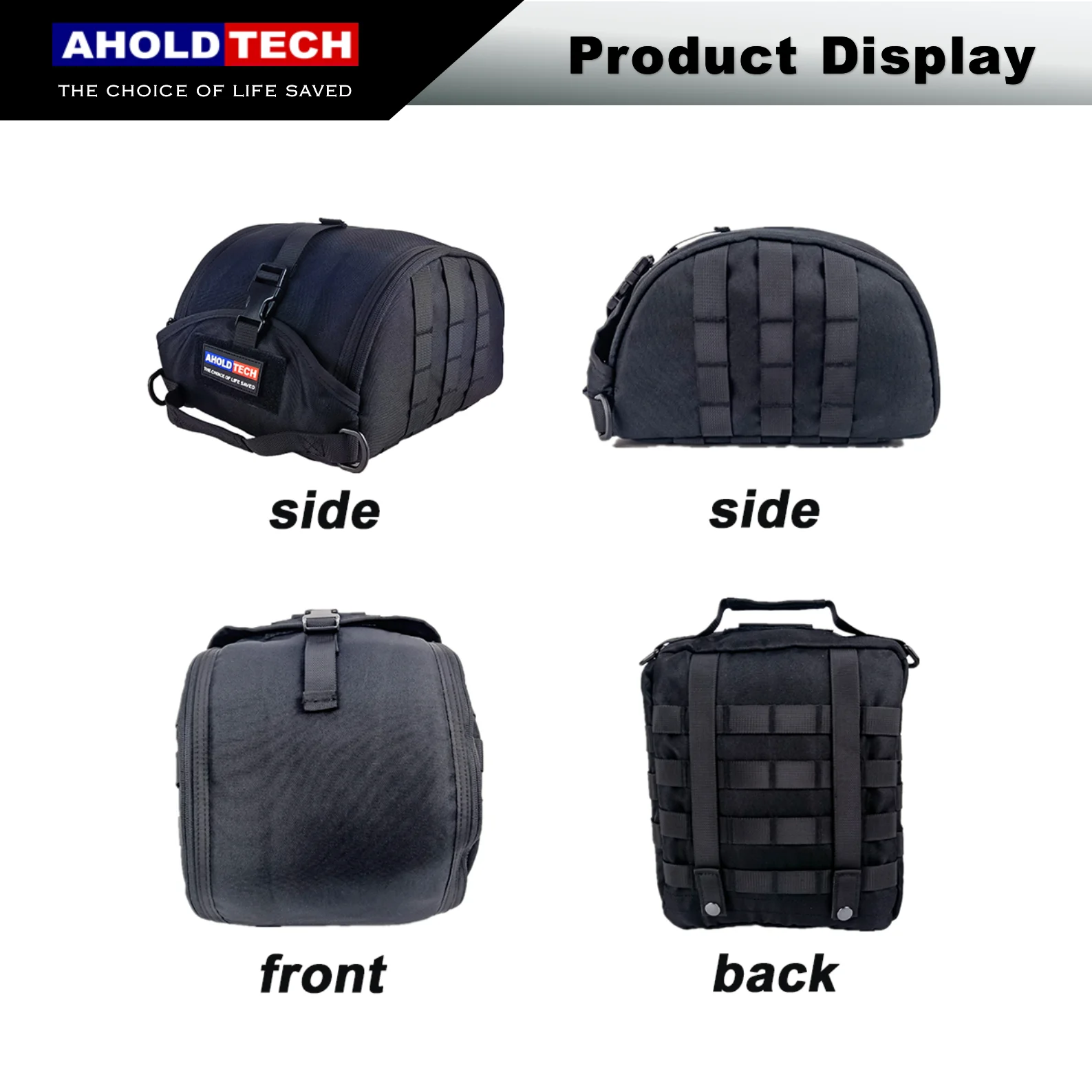 Aholdtech-Bolsa de almacenamiento para casco táctico, auténtico, para llevar rápido el casco MICH Wendy