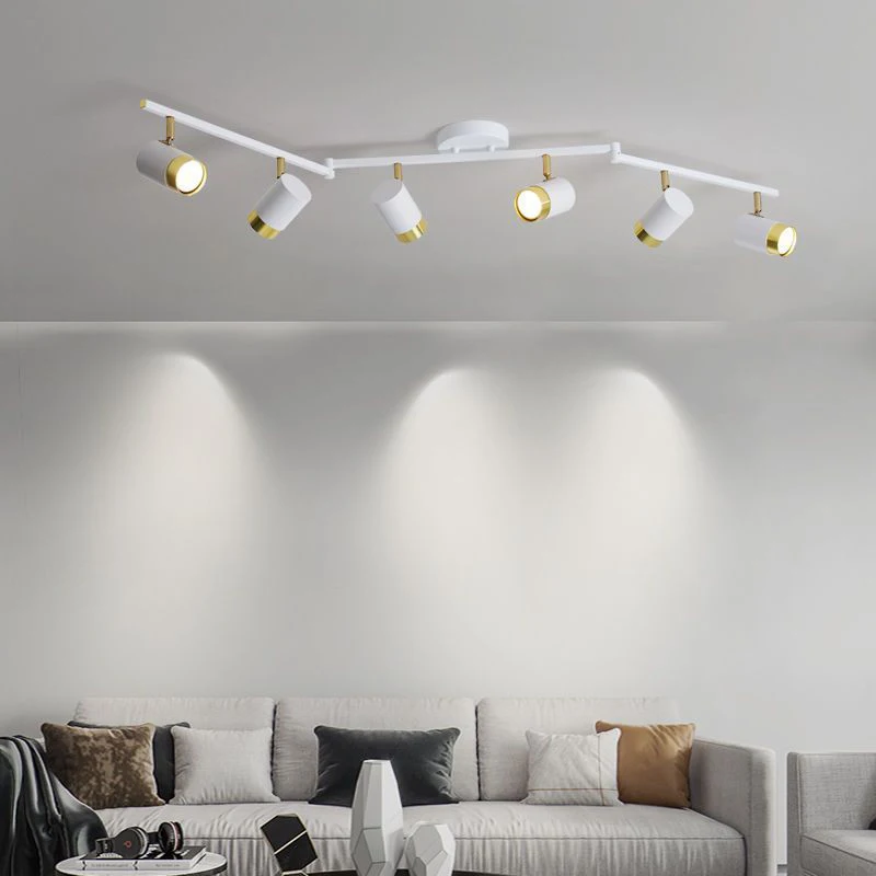Surface Mounted Spotlight Led Ceiling Light Track Light Nordic Living Room Downlight Background Wall Cloakroom Small Spotlight