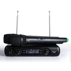 Handheld Wireless Microphone Karaoke Player Home Karaoke Echo Mixer System Digital Sound Audio Mixer Singing Machine