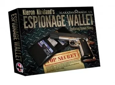 Espionage Wallet by Kieran Kirkland -Magic tricks